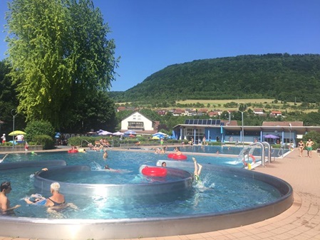 Kuchener Freibad, "Strudel"