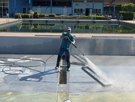 Frank Däumling bei der Arbeit