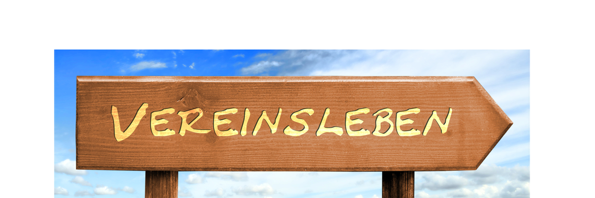 Schild Vereinsleben