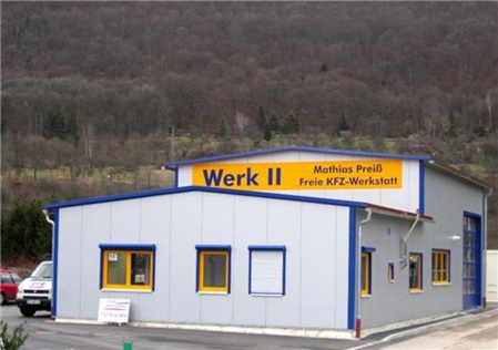 Gewerbegebiet Espan, Kfz-Werkstatt Preiß, Werk II