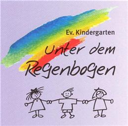 Logo, ev. Kindergarten "Unter dem Regenbogen"