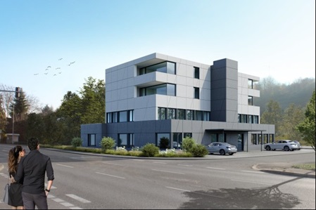 Geplantes Gesundheitszentrum in Kuchen