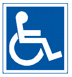 Mensch mit Rollstuhl