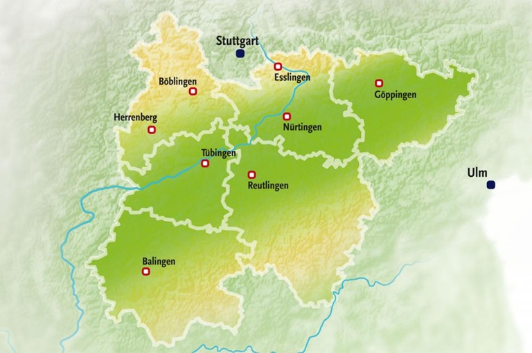Karte Streuobstwiesen im Raum Göppingen