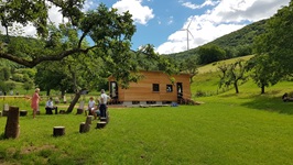 Naturkindergarten, Schutzhütte von außen